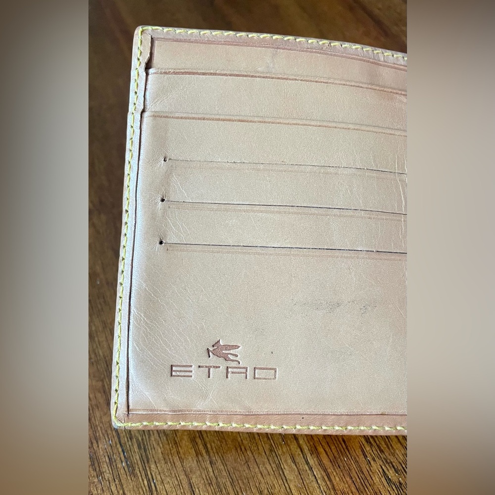 Vintage Etro Paisley Double Sided Wallet - Picture 5 of 12